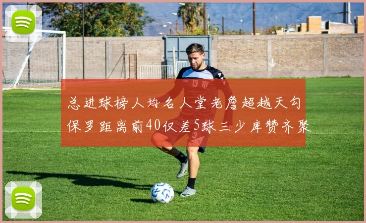 总进球榜人均名人堂老詹超越天勾保罗距离前40仅差5球三少库赞齐聚榜单